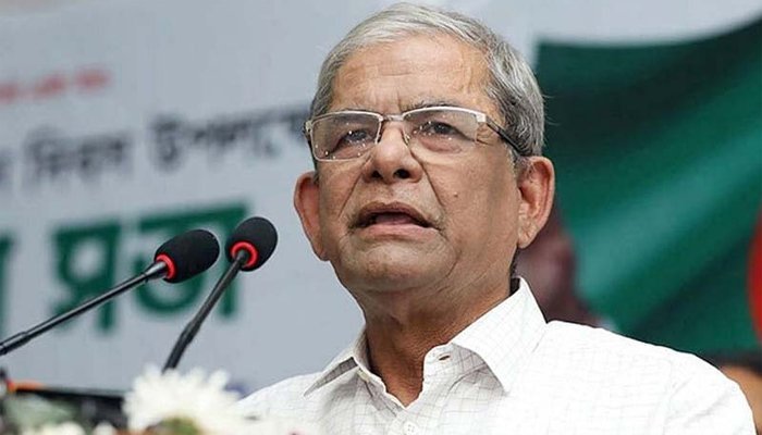 সরকারের খেলায় পরিণত হয়েছে নির্বাচন: মির্জা ফখরুল