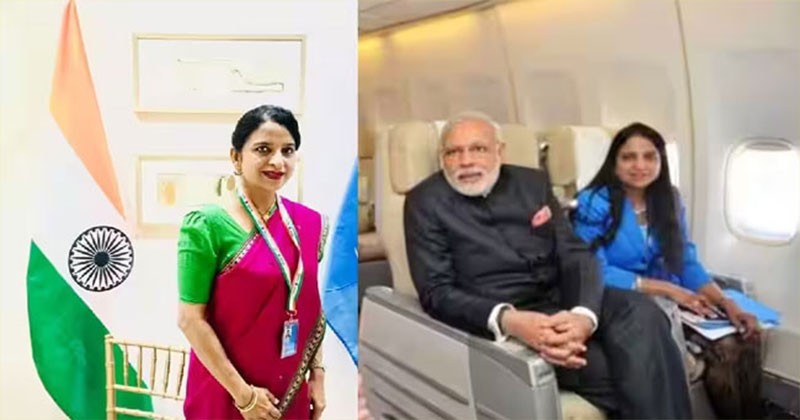 মোদি কেন এই নারীকে সাথে নেন! বিদেশ সফরে 