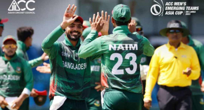 আফগানিস্তানকে হারিয়ে এশিয়া কাপের সেমিফাইনালে বাংলাদেশ