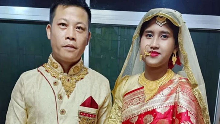  চীনা নাগরিক মিন্নির প্রেমের টানে নীলফামারীতে