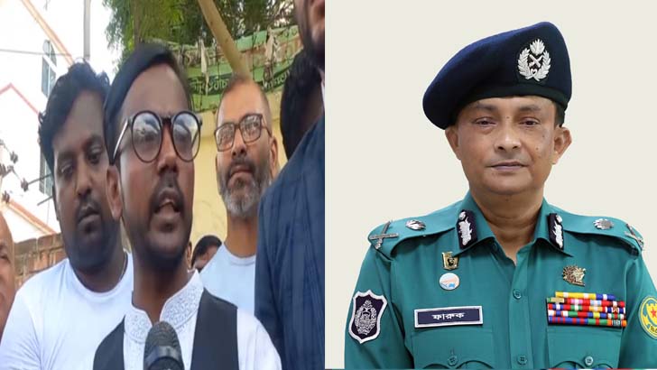 হিরো আলম ডিএমপি কমিশনারকে ,  আমি কেন আপনাকে বলে কেন্দ্রে ঢুকতে যাব