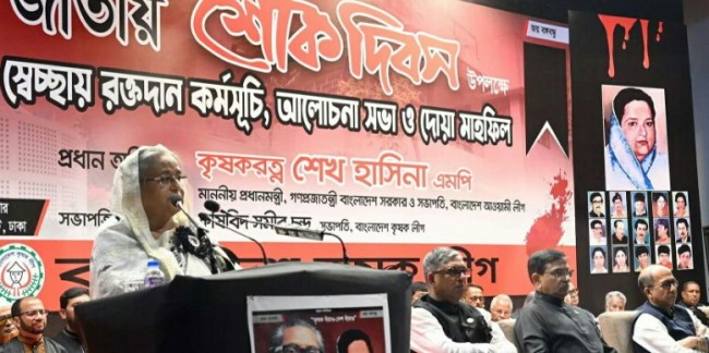 আ'লীগ কখনো জনগণকে ছেড়ে পালায় না : প্রধানমন্ত্রী