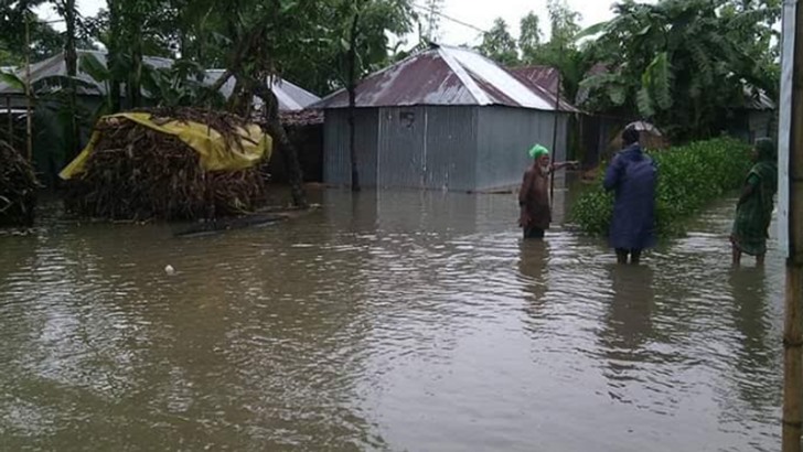 তিস্তার পানি ফের বিপৎসীমার ওপরে , বন্যার শঙ্কা