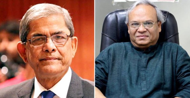 মির্জা ফখরুল,রিজভীর বিচার শুরুনাশকতার মামলায় -