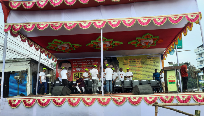 ঝিনাইদহে জড়ো হচ্ছেন নেতাকর্মীরা খুলনা অভিমুখে বিএনপির রোডমার্চ, 