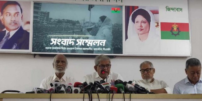 স্বৈরাচারী শাসকদের পুরনো প্র্যাকটিস বিরোধী নেতাদের সাজা-আটক  : মির্জা ফখরুল
