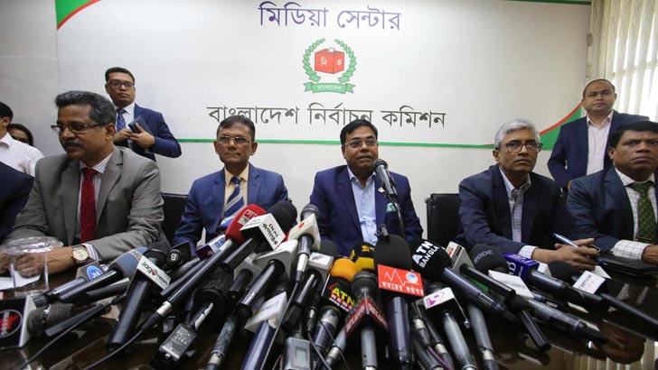 তফশিল ঘোষণা সন্ধ্যায় 