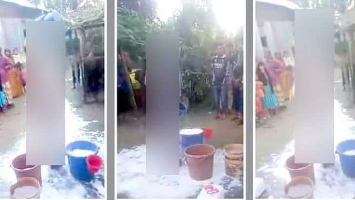 স্বামীর দুধ দিয়ে গোসল, স্ত্রীর সঙ্গে বিচ্ছেদের পর 