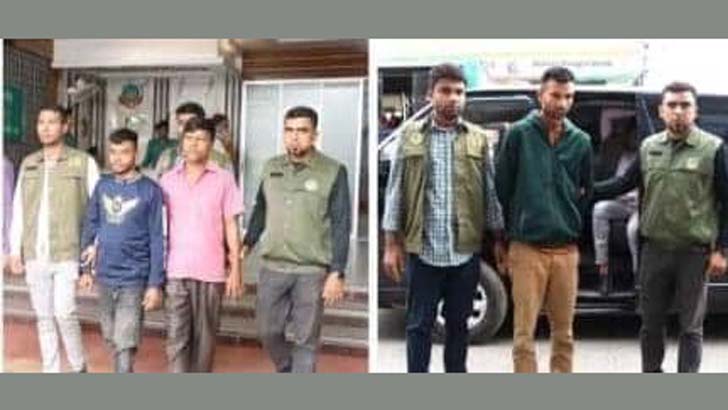 চাকরির প্রলোভন ভুয়া ফেসবুক আইডি দিয়ে , গ্রেফতার ৩