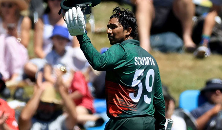 সৌম্য এক সেঞ্চুরিতে টি-টোয়েন্টি বিশ্বকাপের পরিকল্পনায় 
