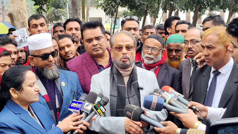নির্বাচনে শেষ পর্যন্ত থাকব কিনা সময়ে বলে দেবে: জি এম কাদের