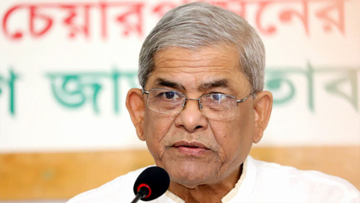 সরকার বেপরোয়া বিরোধী নেতাদের কারাগারে পাঠাতে : ফখরুল