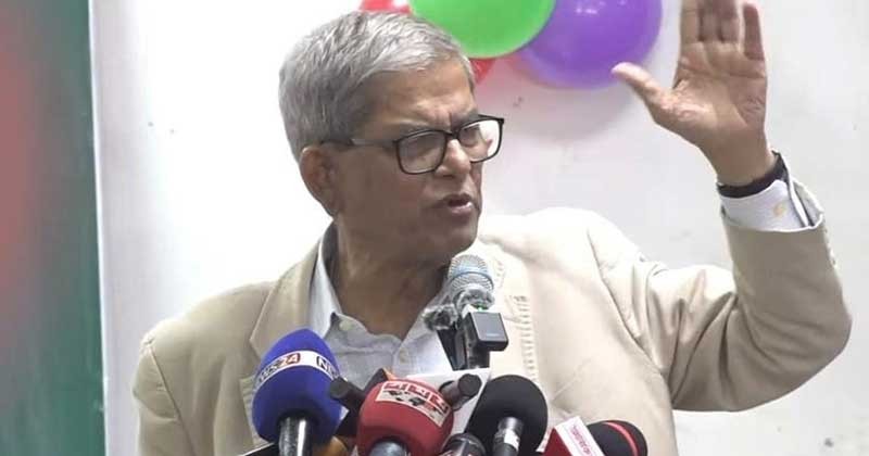 সরকারের সময় শেষ হয়ে গেছে: মির্জা ফখরুল