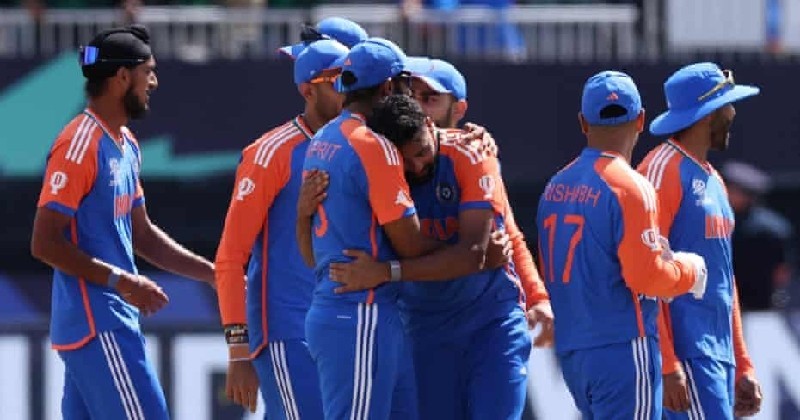 পাকিস্তান টানা  দুই হারে বিদায়ের পথে ১১৯ রান করেও জিতল ভারত,
