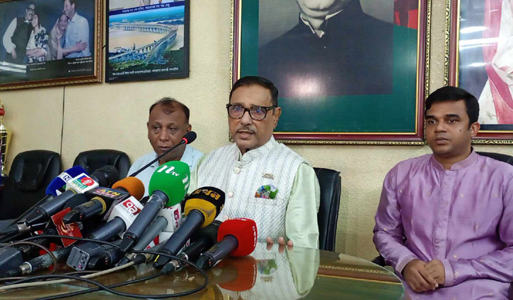 ফখরুলকে চ্যালেঞ্জ জানালেন কাদের মিয়ানমার ইস্যুতে 