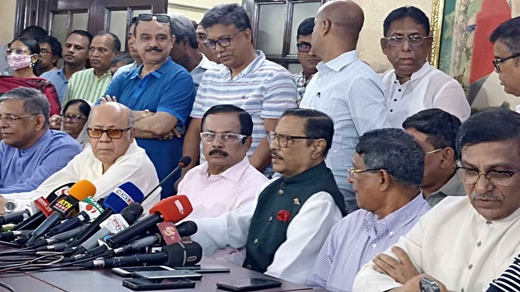 শিক্ষার্থীদের পরিবর্তে বিএনপি-জামায়াত আজ মাঠে নেমেছে : কাদের