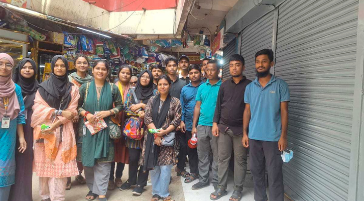 শিক্ষার্থীদের বাজার মনিটরিং এবার দ্রব্যমূল্য নিয়ন্ত্রণে 