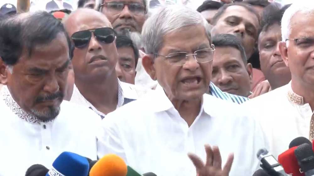 ফখরুলের আহ্বান শেখ হাসিনাকে বাংলাদেশে ফিরিয়ে দিতে ভারতের প্রতি 