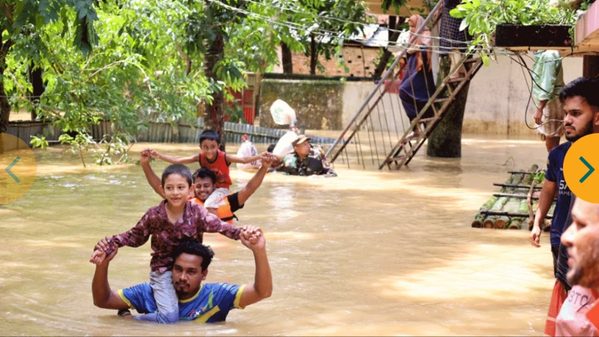  আগেই ছিল ভারী বৃষ্টি-বন্যার পূর্বাভাস , গুরুত্ব দেয়নি কেউ