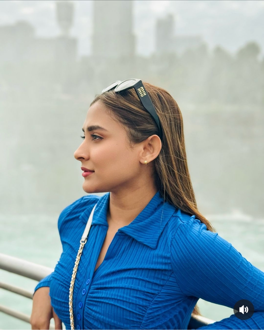 উচ্ছ্বসিত মেহজাবিন। 