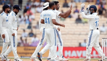 টাইগারদের রেকর্ড ব্যবধানে হারাল ভারত চেন্নাই টেস্টে।