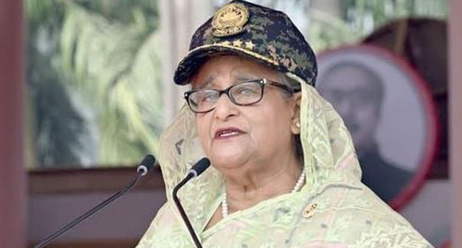  বাংলাদেশ আর কখনো পেছনে ফিরে তাকাবে না : প্রধানমন্ত্রী