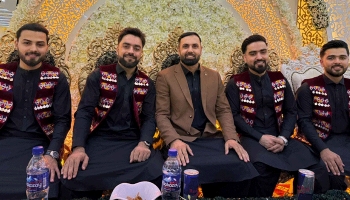 আফগান স্পিনার রশিদ খান বিয়ে করলেন।