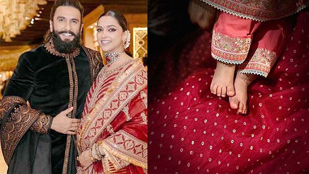 দীপিকা-রণবীর অবশেষে মেয়ের ছবি প্রকাশ্যে আনলেন , জানালেন নামও