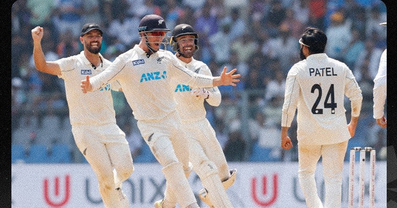 নিউজিল্যান্ডের ইতিহাস ভারতকে ধবলধোলাই করে 