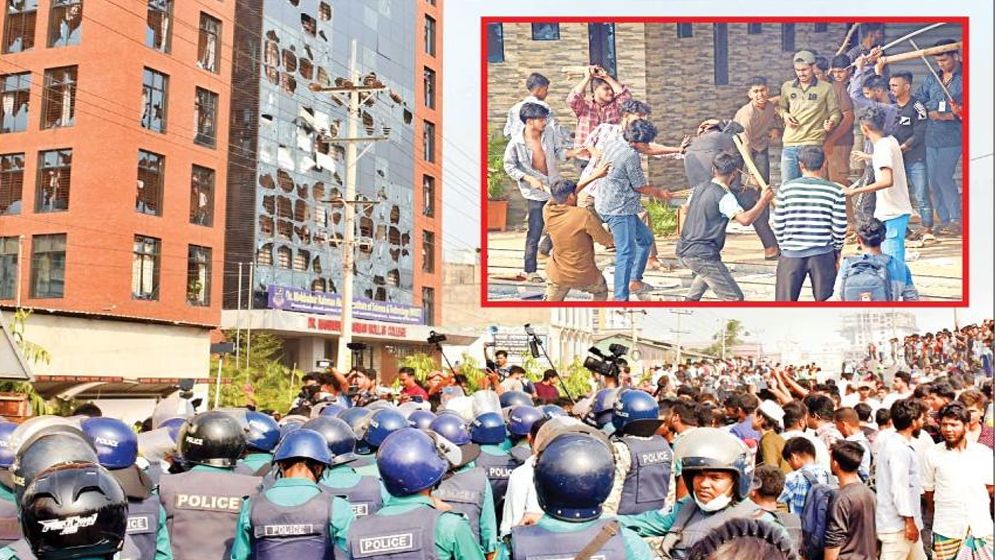 আলোচনার মাধ্যমে শান্তিপূর্ণ সমাধানই কাম্য নগরীতে অরাজক পরিস্থিতি: 