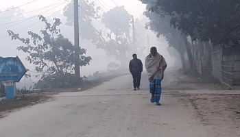 পঞ্চগড়ে কনকনে ঠান্ডার দাপট
