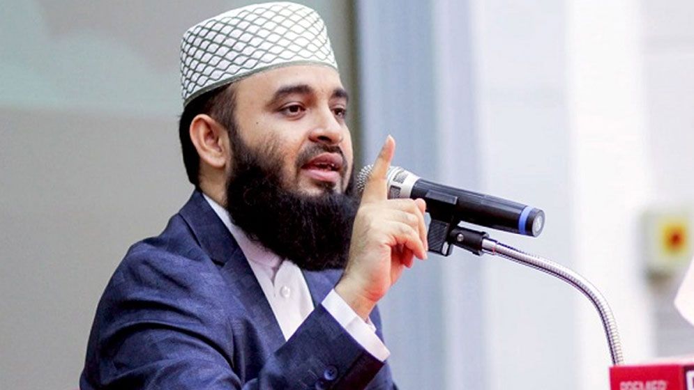 আজহারীমেজাজ হারালেন সিলেটে মাহফিলে হট্টগোল, 