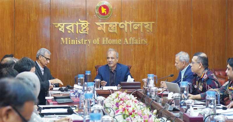 ভারতকে কোনো ছাড় নয় ,স্বরাষ্ট্র উপদেষ্টা