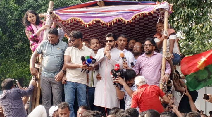 আন্দোলন স্থগিত করলেন ৪৮ ঘণ্টার আল্টিমেটাম দিয়ে  ইশরাক