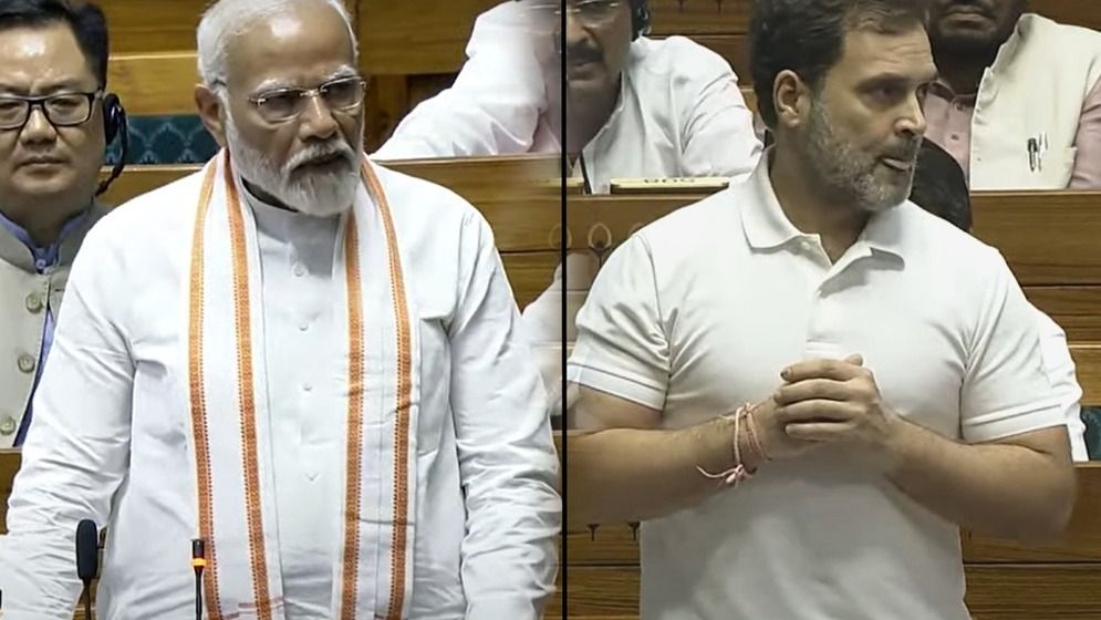 মোদি প্রকাশ্যে বলুন’‘যদি ট্রাম্প মিথ্যা বলেন,  — সংসদে রাহুল গান্ধীর চ্যালেঞ্জ