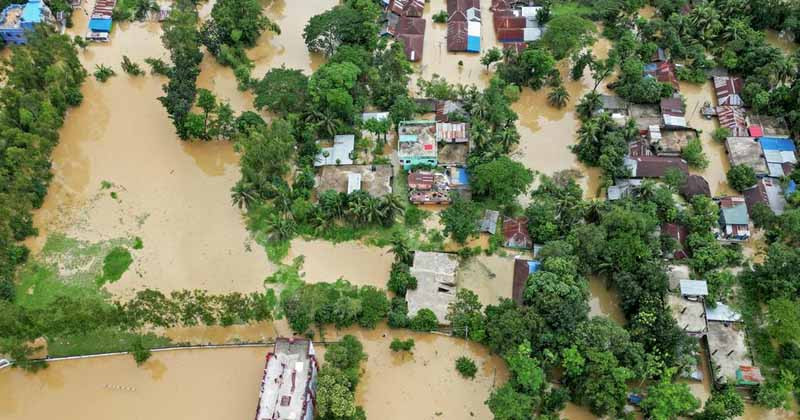 বড় ধরনের বন্যার আশঙ্কা দেশে 