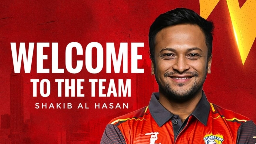 সাকিব এবার যুক্তরাষ্ট্রের মাইনর লিগে নাম লেখালেন 
