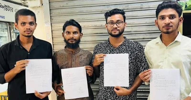 এনসিপির চার নেতার পদত্যাগ ময়মনসিংহে 