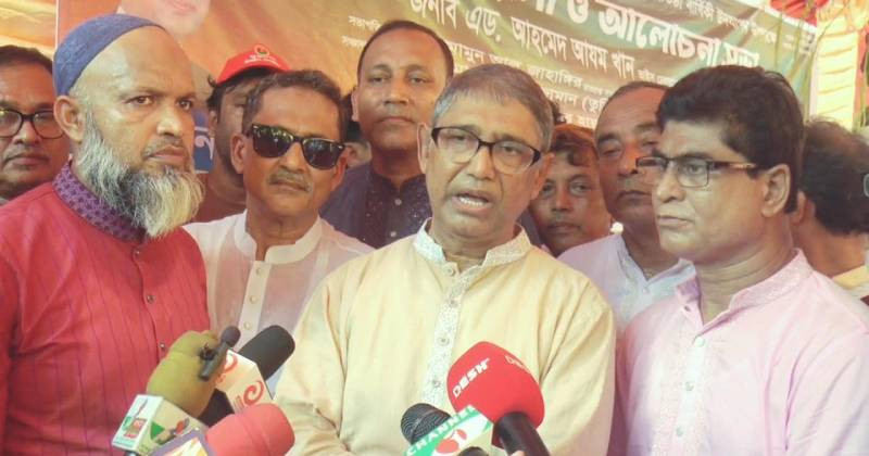 আইন শৃংখলা পরিস্থিতির অবনতি ঘটাচ্ছে  নির্বাচন চায় না তারাই : আহমেদ আযম খান