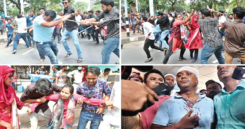 শিবির সক্রিয় ছাত্রদল বিতাড়িত 