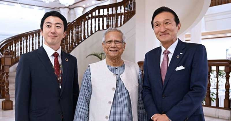 এক লাখ কর্মী নিয়োগ জাপানে , প্রধান উপদেষ্টার সঙ্গে প্রতিনিধিদলের সাক্ষাৎ