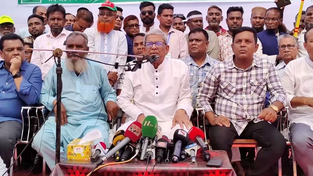 'দেশের সব সংকটই সাজানো নাটক': মির্জা ফখরুল