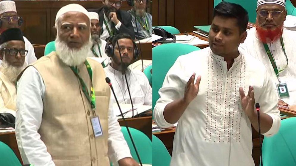 জামায়াত আমির বললেন, ছোটদের ‘না’ বলতে নেই,সংসদে গাড়ি চাইলেন হাসনাত