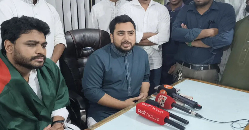 জোটবদ্ধ হতে পারে স্থানীয় নির্বাচন : নাহিদ ইসলাম