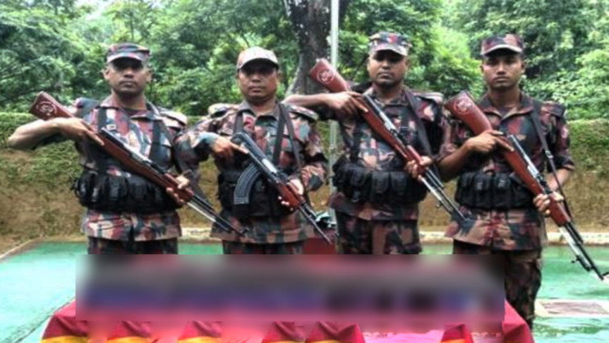 বিজিবি ১৯৮ বোতল ফেনসিডিল জব্দ করেছে 