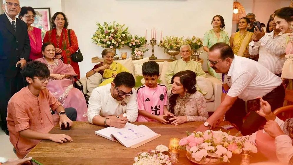 আমির,,-গৌরীর বিয়েতে ৩ সন্তান, সাবেক স্ত্রী রিনা ও কিরণের উপস্থিতি নিয়ে ধোঁয়াশা
