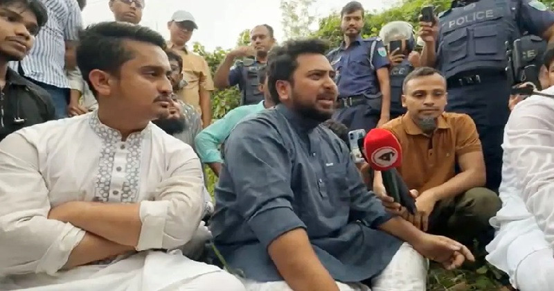 রাস্তায় হেনস্তা বিরোধীদলীয় চিফ হুইপকে , জামায়াতসহ শরিক দলের নিন্দা