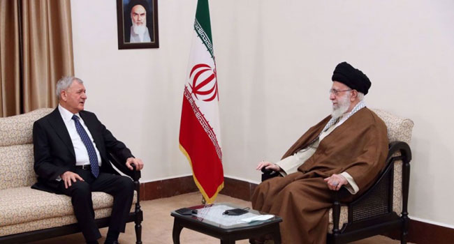 মার্কিন সেনা ইরাকে  কাম্য নয় : খামেনি