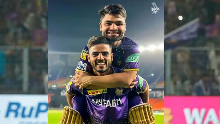  কলকাতাকে জেতালেন রিঙ্কু শেষ বলে ৪ মেরে 