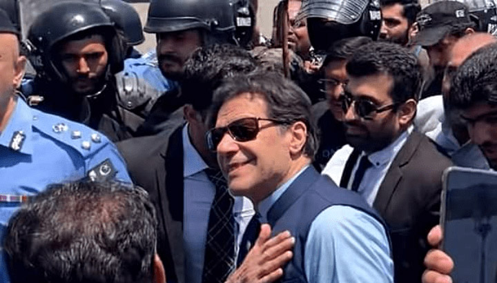 ইমরান খান  জামিন   পেলেন 